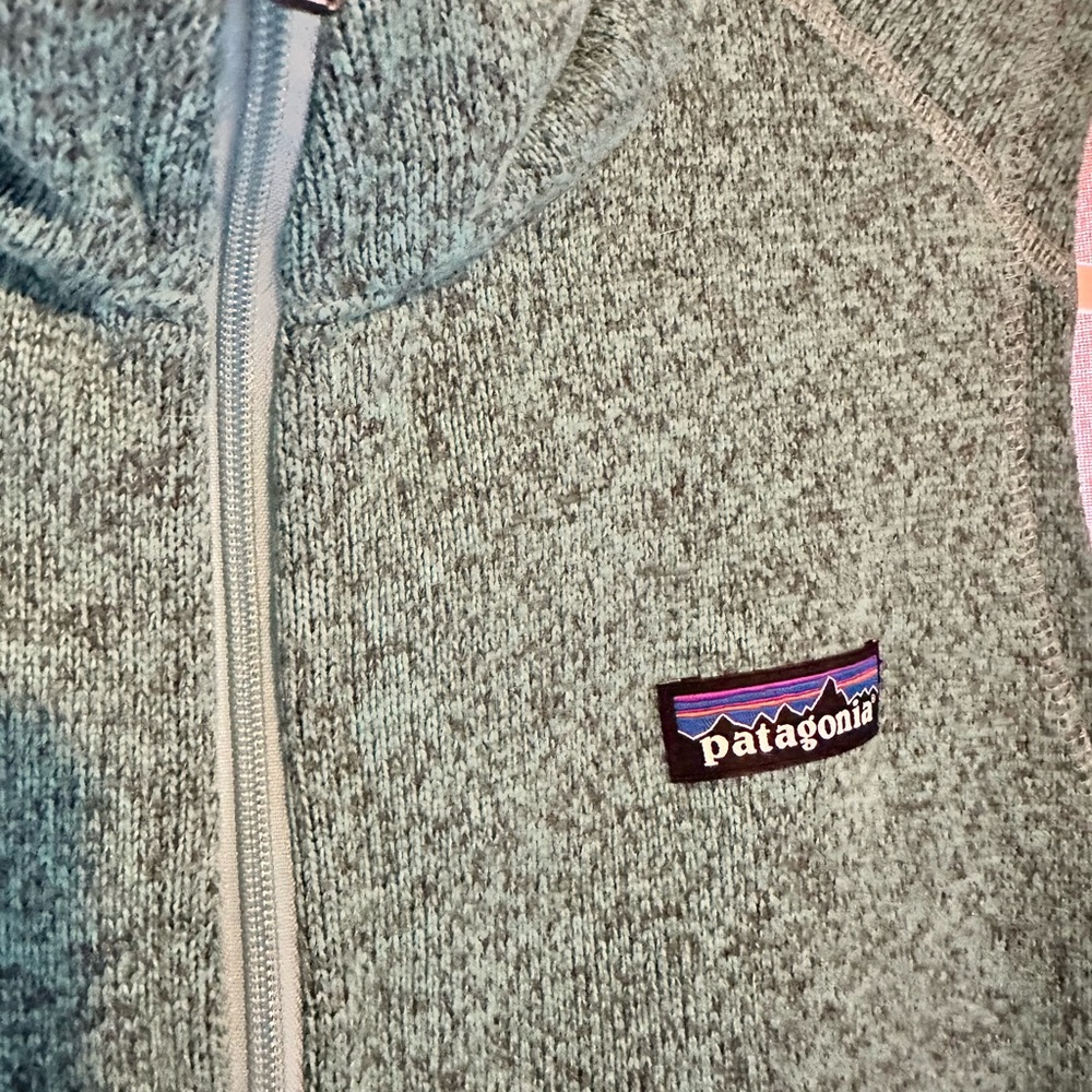 Patagonia Better Sweater Vest – Women’s | Seafoam Green | Fleece Zip-Up - Picture 2 of 5